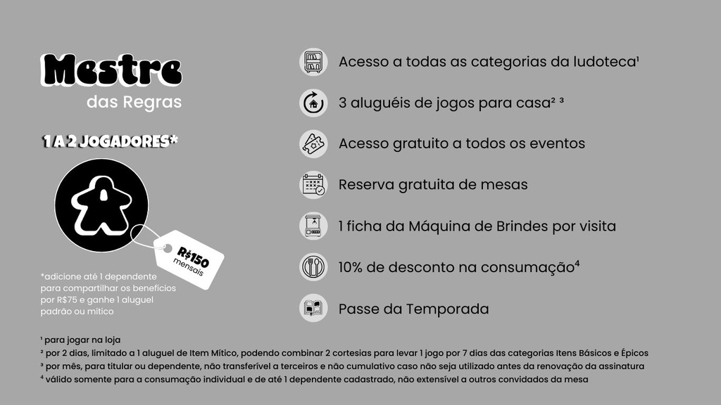 Plano Mestre das Regras